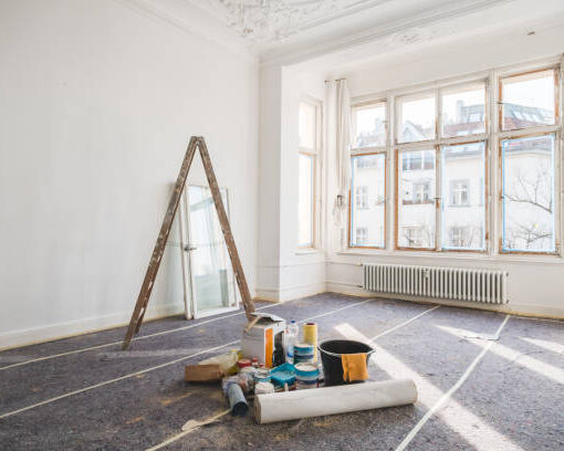Renovierung von Büroräumen