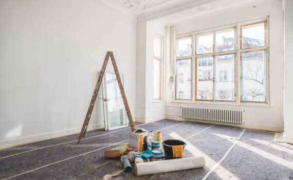 Renovierung von Büroräumen